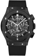 Hublot Herrklocka 525.CM.0170.RX Classic Fusion Svart/Gummi Ø45 mm