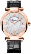 Chopard Damklocka 384822-5001 Imperiale Silverfärgad/Läder Ø36 mm