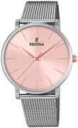 Festina Damklocka F20475-2 Rosa/Stål Ø38 mm