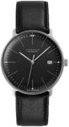 Junghans 27/4701.02 Max Bill Svart/Läder Ø38 mm