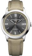 Baume & Mercier Herrklocka M0A10695 Classima Grå/Textil Ø42 mm