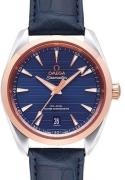 Omega 220.23.38.20.03.001 Seamaster Aqua Terra 150M Blå/Läder Ø38