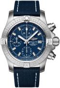 Breitling Herrklocka A13385101C1X1 Avenger Chronograph 43 Blå/Läder