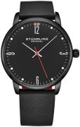 Stührling Original Herrklocka 3997B.5 Symphony Svart/Läder Ø40 mm