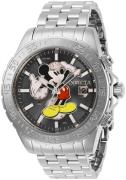 Invicta Herrklocka 27374 Disney Grå/Stål Ø47 mm