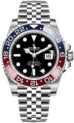 Rolex Herrklocka 126710BLRO-0001 Gmt-Master Ii Pepsi Svart/Stål Ø40