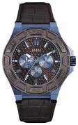 Guess Herrklocka W0674G5 Force Brun/Läder Ø45 mm