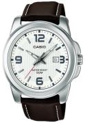 Casio Herrklocka MTP-1314PL-7AVEF Collection Vit/Läder Ø45 mm