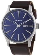 Nixon Herrklocka A1051524-00 Blå/Läder Ø42 mm