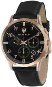 Maserati Herrklocka R8871625004 Ricordo Svart/Läder Ø42 mm