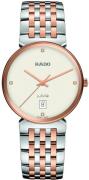 Rado Damklocka R48912723 Florence Vit/Stål Ø38 mm