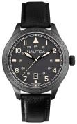 Nautica Herrklocka A11107G BFD 105 Grå/Läder Ø44 mm