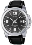 Casio Herrklocka MTP-1314PL-8AVEF Collection Svart/Läder Ø50 mm