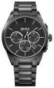 Hugo Boss Herrklocka 1513365 Onyx Svart/Stål Ø44 mm