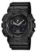 Casio Herrklocka GA-100-1A1ER G-Shock Svart/Resinplast Ø51.2 mm