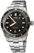 Oris Herrklocka 01 733 7707 4354-07 8 20 18 Divers Svart/Stål Ø40 mm