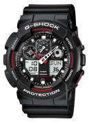 Casio Herrklocka GA-100-1A4ER G-Shock Svart/Resinplast Ø51.2 mm