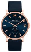 Marc by Marc Jacobs Damklocka MBM1329 Blå/Läder Ø36 mm