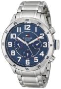 Tommy Hilfiger Herrklocka 1791053 Trent Blå/Stål Ø46 mm