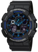 Casio Herrklocka GA-100-1A2ER G-Shock LCD/Resinplast Ø51.2 mm