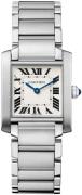 Cartier Damklocka WSTA0005 Tank Francaise Silverfärgad/Stål