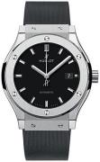 Hublot Herrklocka 542.NX.1171.RX Classic Fusion Svart/Gummi Ø42 mm