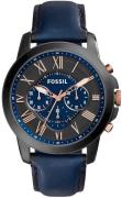 Fossil Herrklocka FS5061 Dress Flerfärgad/Läder Ø44 mm