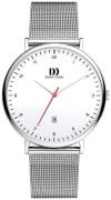 Danish Design Herrklocka IQ62Q1188 Dress Vit/Stål Ø41 mm