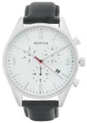 Bering Herrklocka 10542-404 Classic Vit/Läder Ø42 mm