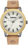 Timberland Herrklocka TBL15949JSUB.63SET Vit/Läder Ø46 mm