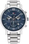 Tommy Hilfiger Herrklocka 1710409 Blå/Stål Ø44 mm