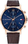 Tommy Hilfiger Herrklocka 1710418 Classic Blå/Läder Ø44 mm