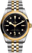 Tudor Damklocka M79643-0006 Black Bay Svart/Stål Ø36 mm