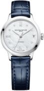 Baume & Mercier Damklocka MOA10545 Classima Vit/Läder Ø31 mm