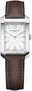 Baume & Mercier Damklocka MOA10471 Hampton Silverfärgad/Läder