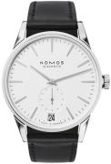 Nomos Glashütte N-802 Zurich Vit/Läder Ø39.8 mm