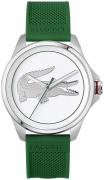 Lacoste Herrklocka 2011157 Le Croc Vit/Gummi Ø43 mm