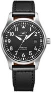 IWC Herrklocka IW327009 Pilots Svart/Läder Ø40 mm