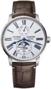 Ulysse Nardin Herrklocka 1193-310LE-0A-175-1B Torpilleur Vit/Läder