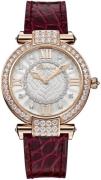 Chopard Damklocka 385377-5001 Imperiale Silverfärgad/Läder Ø36 mm