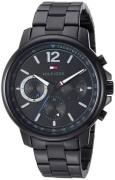 Tommy Hilfiger Herrklocka 1791529 Svart/Stål Ø43.8 mm