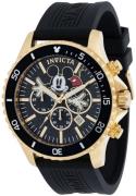 Invicta Herrklocka 39173 Disney Svart/Gummi Ø48 mm