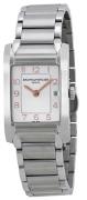 Baume & Mercier Damklocka MOA10049 HAMPTON Silverfärgad/Stål