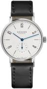 Nomos Glashütte N-139 Tangente Vit/Läder Ø35 mm