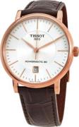 Tissot Herrklocka T122.407.36.031.00 Carson Silverfärgad/Läder Ø40