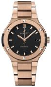 Hublot Herrklocka 568.OX.1180.OX Classic Fusion Svart/18 karat