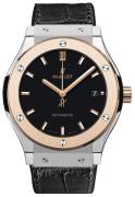 Hublot Herrklocka 565.NO.1181.LR Classic Fusion Svart/Läder Ø38 mm