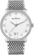 Blancpain Herrklocka 6669-1127-MMB Villeret Vit/Stål Ø40 mm