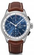 Breitling Herrklocka A13315351C1P1 Premier Chronograph 42 Blå/Läder