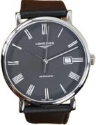 Longines Herrklocka L4.911.4.71.2 Elegant Svart/Läder Ø41 mm